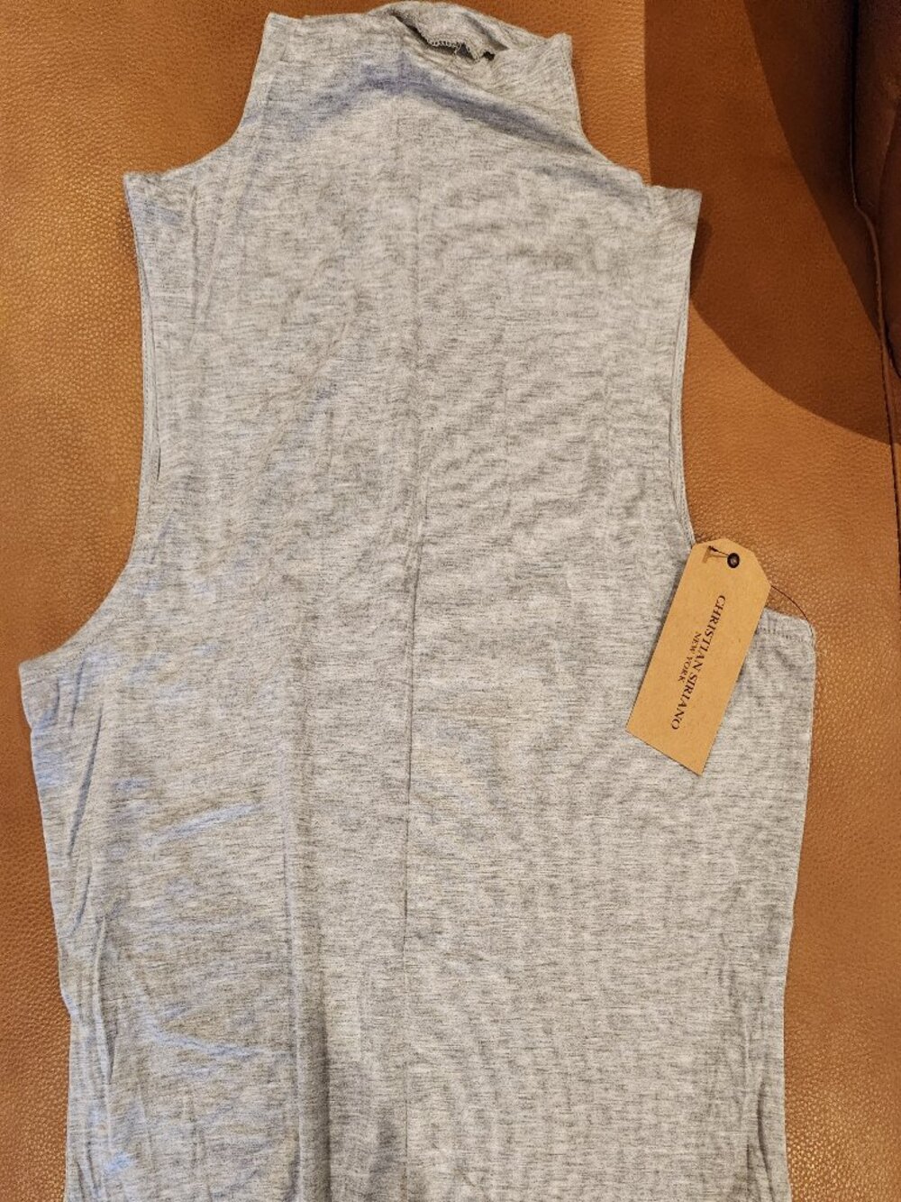 Christian Siriano Sleeveless Cowl Top